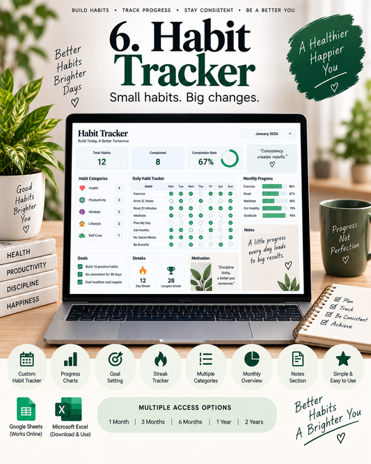 Printable Home Organization Bundle